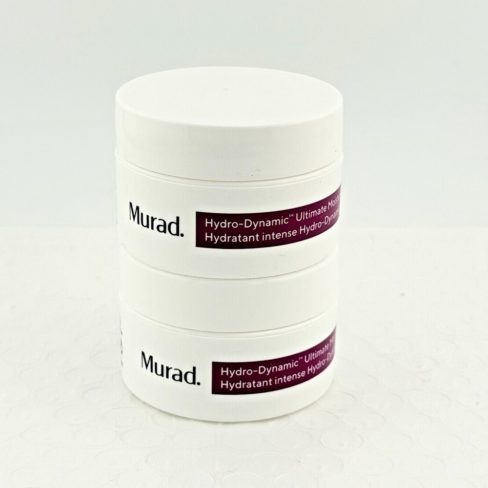 Murad 2x Hydro-Dynamic Ultimate Moisture 0.5 oz 15‎ ml Each Travel Size Set